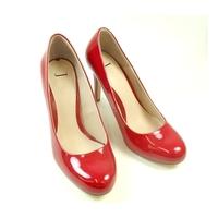 jasper conran j size 6 red elegant heeled shoes