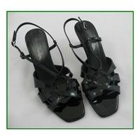 Jane Shilton - Size: 7 - Black patent sandals