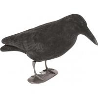 Jack Pyke Flocked Crow Full Body Decoy, Flocked, One Size