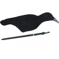 Jack Pyke Flocked Crow Shell Decoy