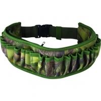 Jack Pyke Neoprene Cartridge Belt with Pouch, English Woodland, Camo