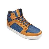 Jacamo Mix Denim Hi Top Standard Fit