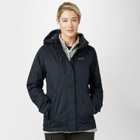 jack wolfskin womens northern edge hardshell jacket black