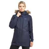 jack wolfskin womens arctic ocean 3 in 1 jacket navy