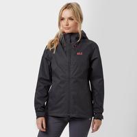 jack wolfskin womens arroyo waterproof jacket dark grey