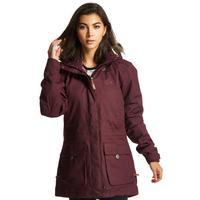 jack wolfskin womens lodge bay parka purple