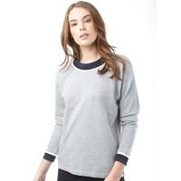 jacqueline de yong womens dusty sweatshirt light grey melange