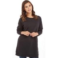 Jacqueline De Yong Womens Lexus Oversize Sweatshirt Black