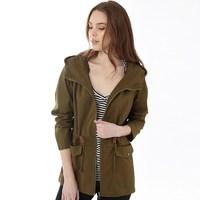 jacqueline de yong womens short jacket dark olive