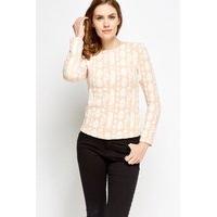 Jacquard Long Sleeves Jumper