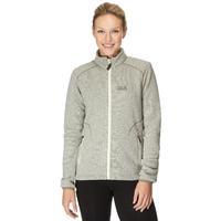 Jack Wolfskin Women\'s Caribou Asylum Fleece Jacket - Grey, Grey