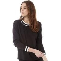 Jacqueline De Yong Womens Dusty Sweatshirt Black