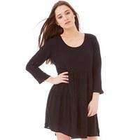 Jacqueline De Yong Womens Piper 3/4 Dress Black