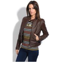 Jacqs Jacket ABBY women\'s Leather jacket in brown