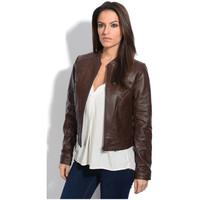 Jacqs Jacket ANNY women\'s Leather jacket in brown