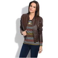 Jacqs Jacket ABIGAEL women\'s Leather jacket in brown
