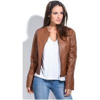 Jacqs Jacket ANAIS women\'s Leather jacket in brown