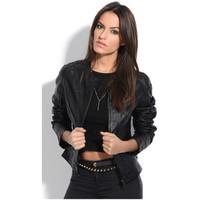 Jacqs Jacket ANAIS women\'s Leather jacket in black