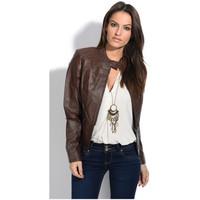 Jacqs Jacket AMBER women\'s Leather jacket in brown