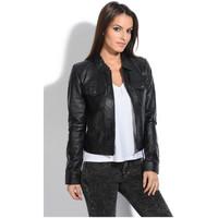 Jacqs Jacket ANITA women\'s Leather jacket in black