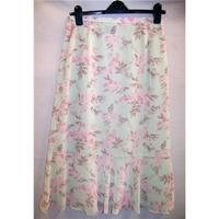 Jacques Vert - Size: 10 - Green - Calf length skirt