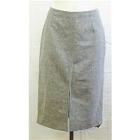 Jaeger grey wool mix pencil skirt Size 14