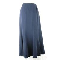 jacques vert size 12 blue calf length skirt