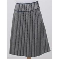 jasper j conran size 12 monochrome spot stripe skirt