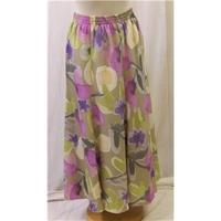 Jacques Vert - Size: 22 - Multi-coloured - Long skirt