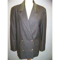 jaeger size m multi coloured smart jacket coat