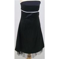 Jane Norman: Size 14 black strapless dress