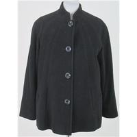 Jacques Vert, size 12 black short swing coat