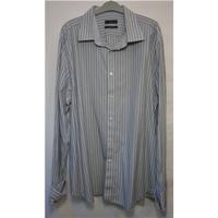Jasper Conran - Size: L - Blue Mix - Shirt Jasper Conran - Blue - Long sleeved shirt