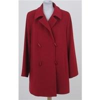 Jacques Vert, size 18 red smart coat