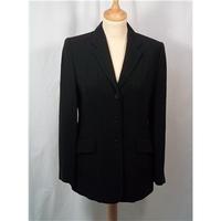 jaegar black pinstripe jacket size 8