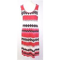 Jane Austin - 34 inch Chest - Multicoloured - Geometric Patterned Sleeveless Dress