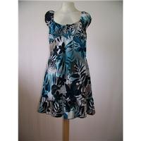 jane norman size 16 blue mini dress