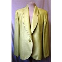 JACQUES VERT CHARTREUSE GREEN JACKET Jacques Vert - Size: 18 - Green - Smart jacket / coat