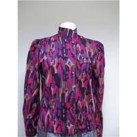 Jacques Vert Red Patterned Pure Wool Jacket Jacques Vert - Multi-coloured - Jacket