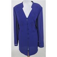 jacques vert size 16 purple jacket