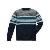 Jacamo Ashton Crew-Neck Jumper Regular