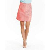 jacquard a line mini skirt