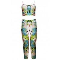 jasmine floral bralet leggings co ord set