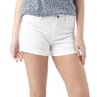 jacqueline de yong womens five denim shorts white