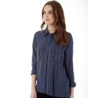 Jacqueline De Yong Womens Cilla Pocket Shirt Mood Indigo