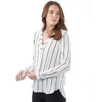 jacqueline de yong womens perfect long sleeve placket blouse cloud dan ...