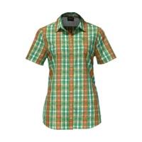 jack wolfskin fairford shirt w leaf green checks