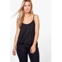 Jasmine Swing Cami Vest - black