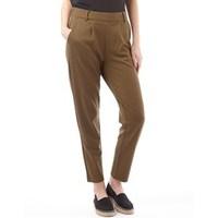 jacqueline de yong womens new pretty jersey pants dark olive