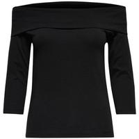 jacqueline de yong top womens blouse in black